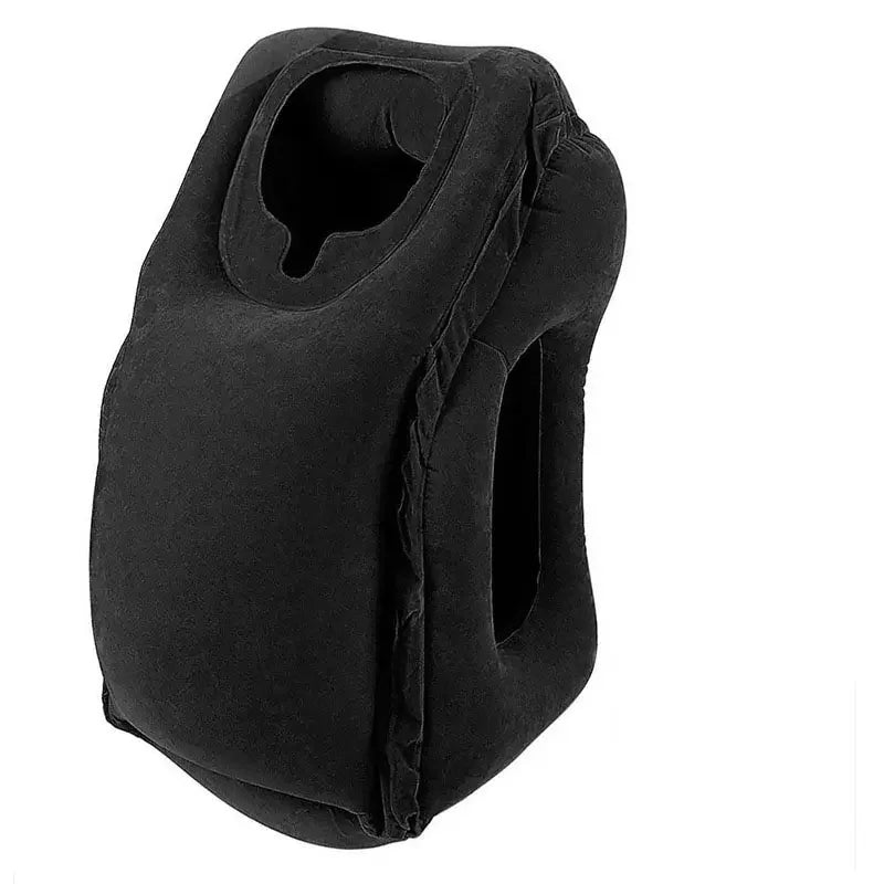 Inflatable Cushion Travel Pillow Headrest Chin Support