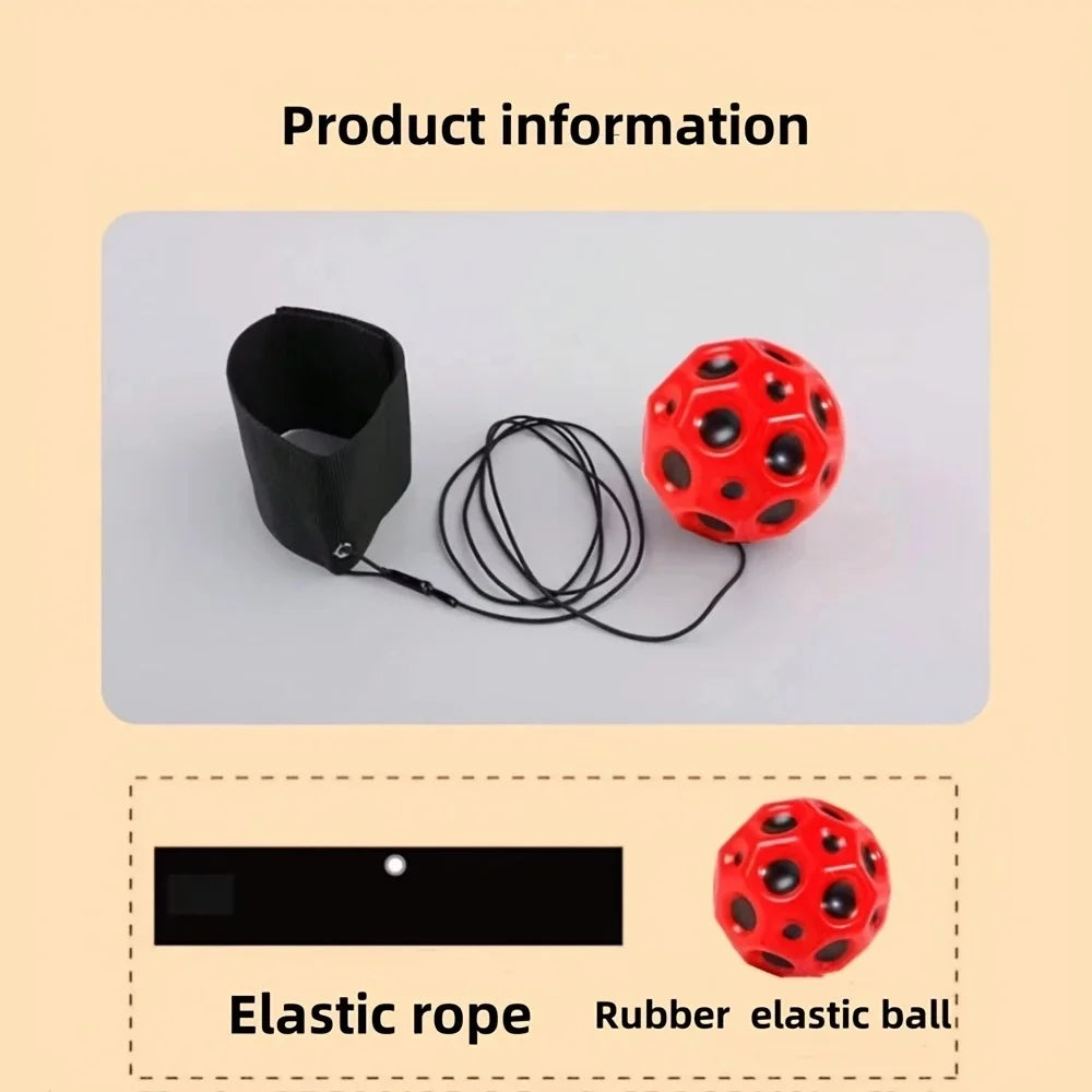 Mini Wrist Bounce Ball with Strap