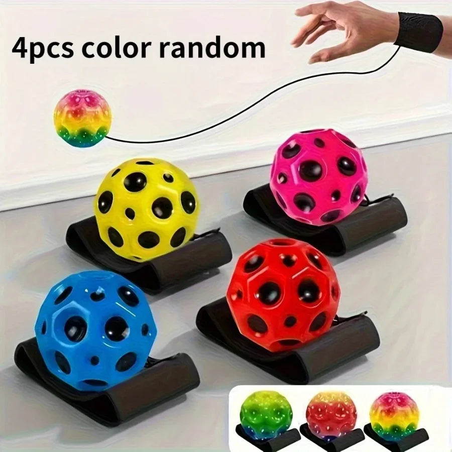 Mini Wrist Bounce Ball with Strap