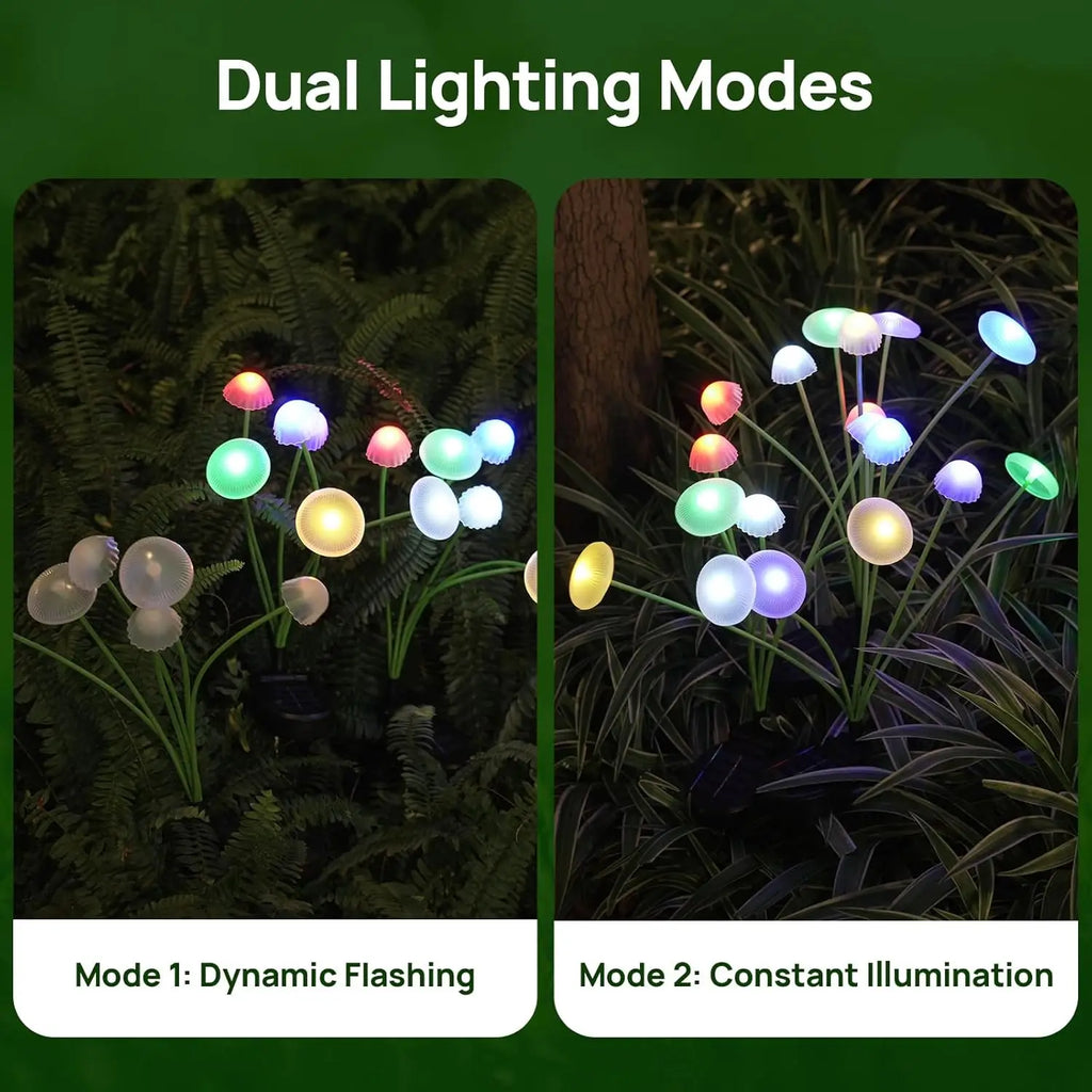 Solar Garden Lights Dual Mode LED