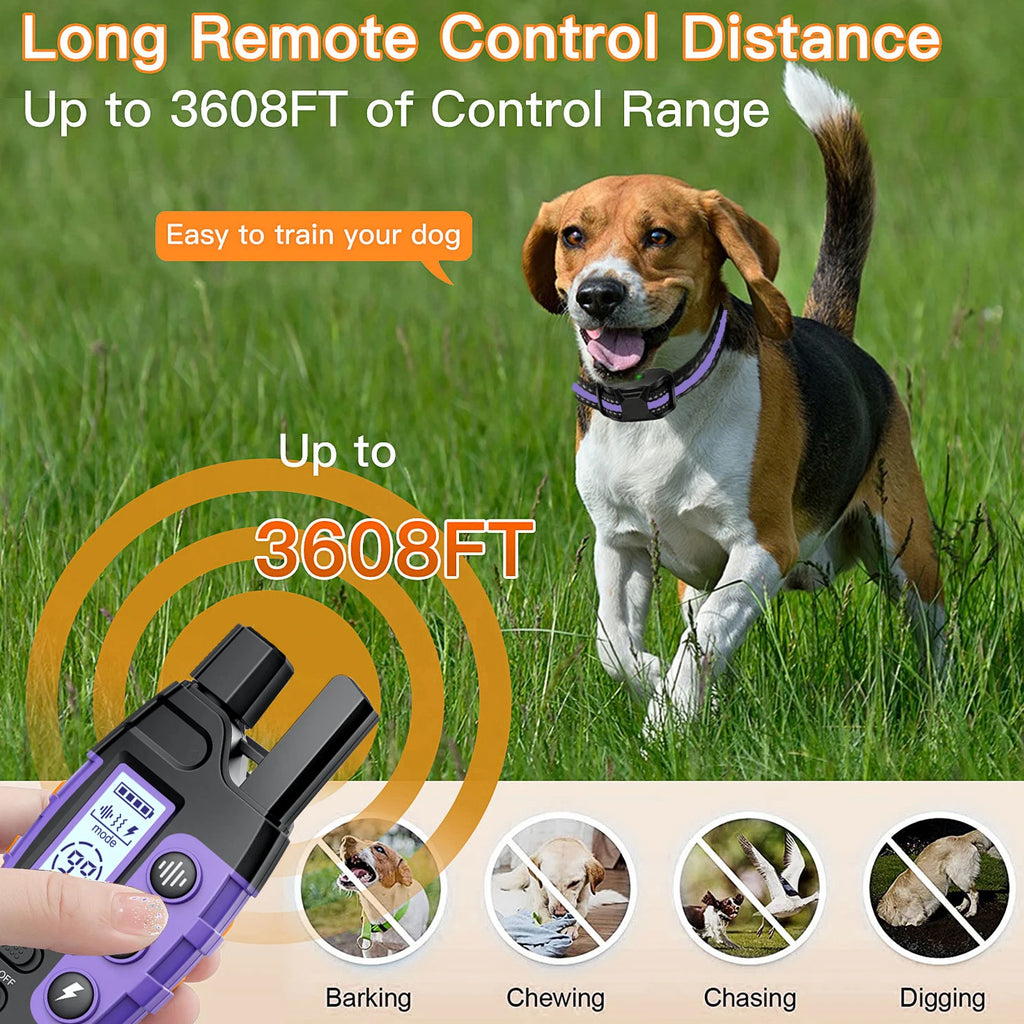 Electric Dog Training Collar Remote Control