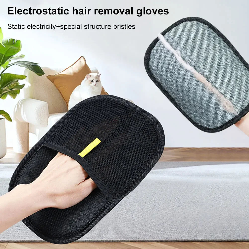 Pet Hair Remover Gloves for Cats and Dogs