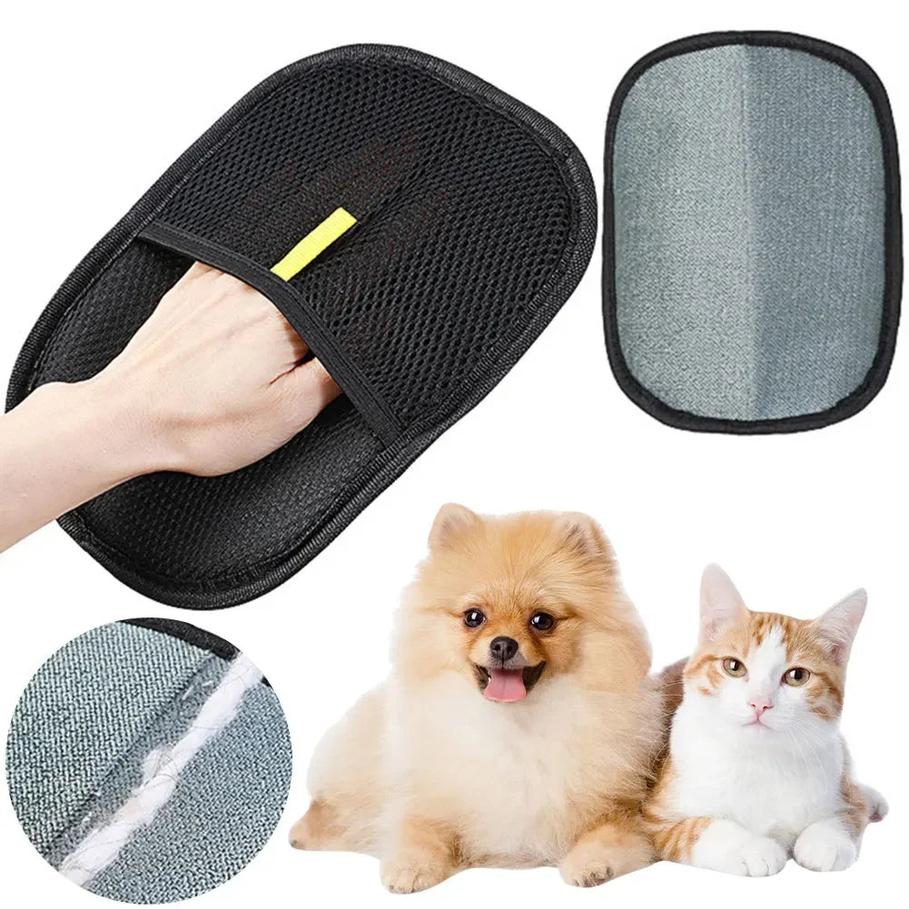 Pet Hair Remover Gloves for Cats and Dogs