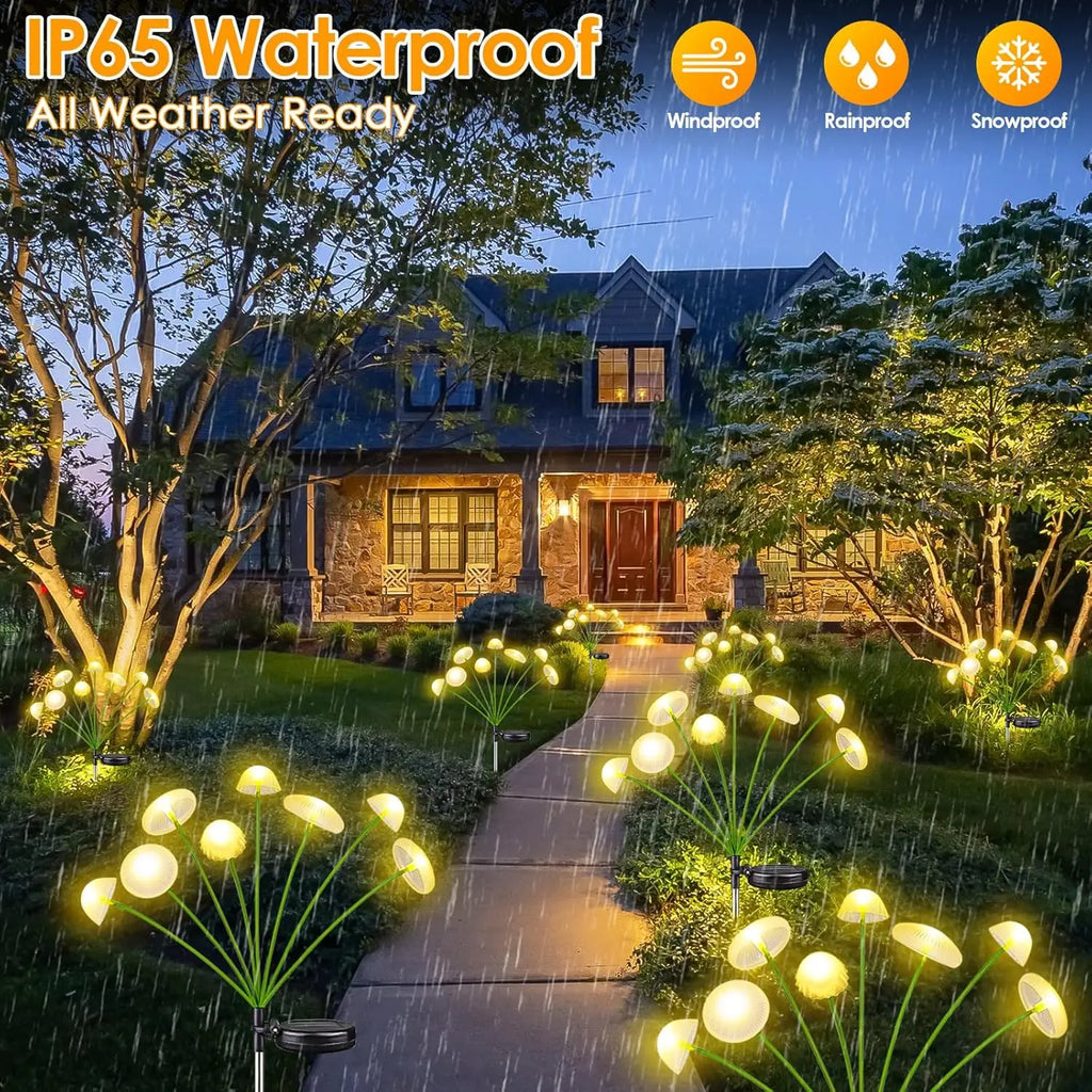 Solar Garden Lights Dual Mode LED
