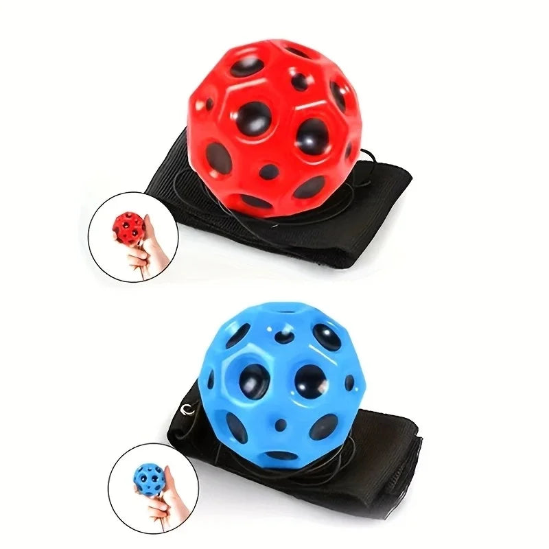 Mini Wrist Bounce Ball with Strap